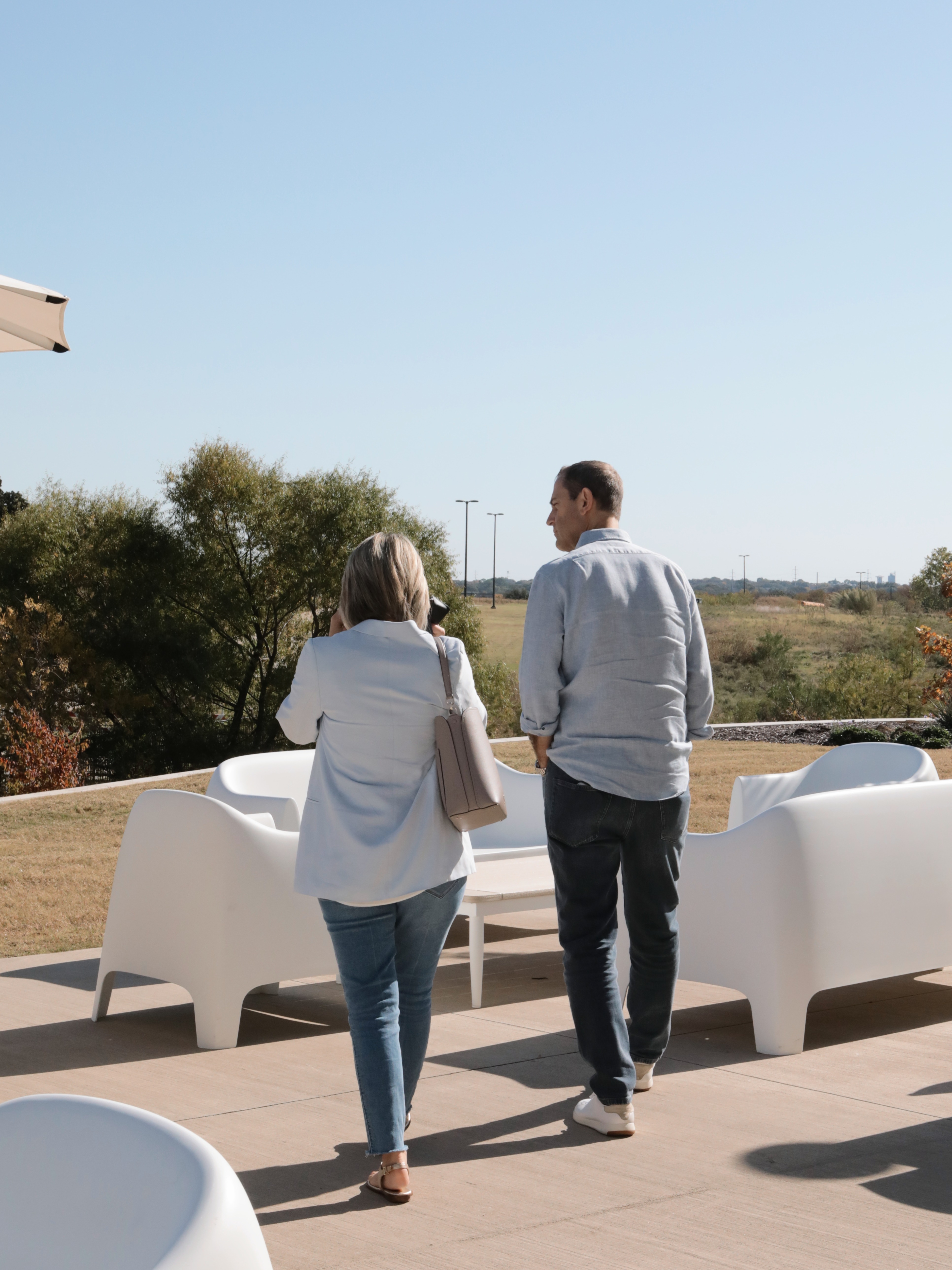 A couple at the Xo Marriage campus during a Vision Retreat