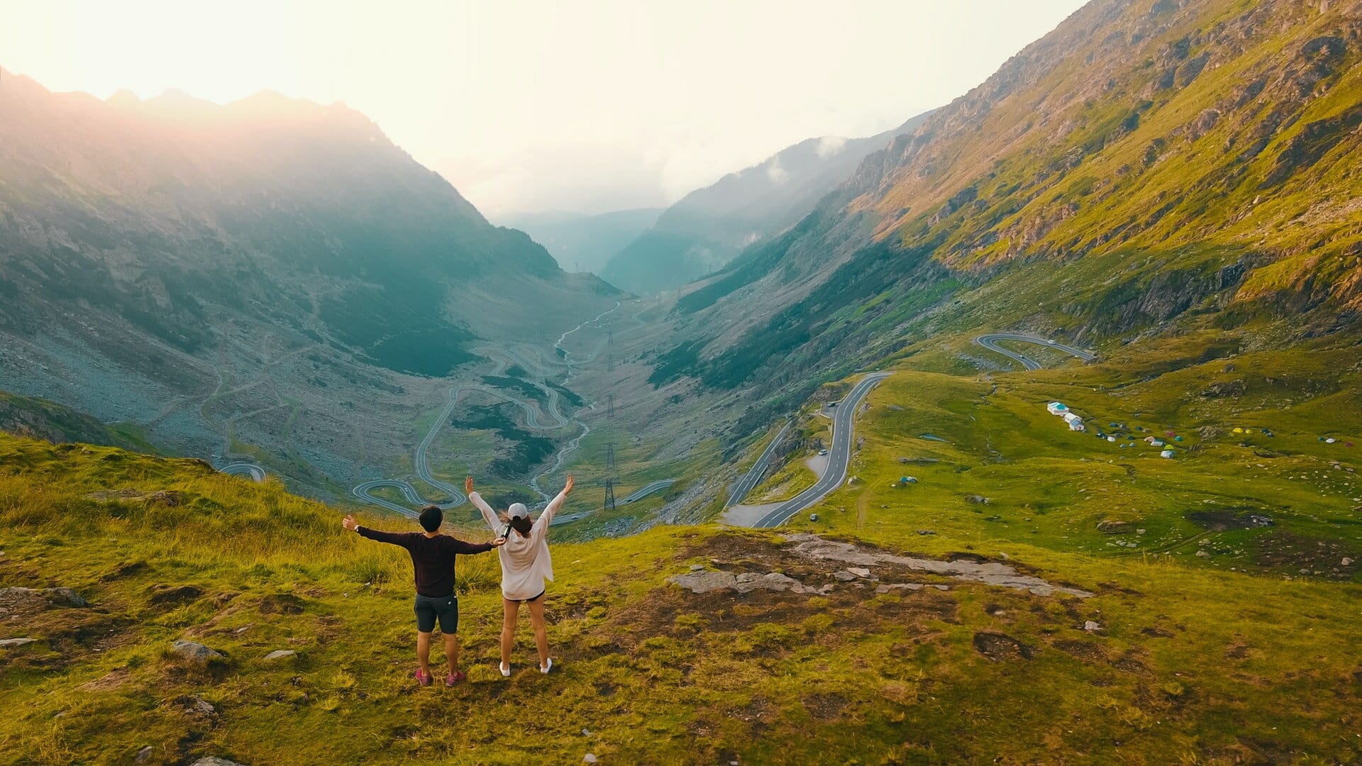 couple in a vally
