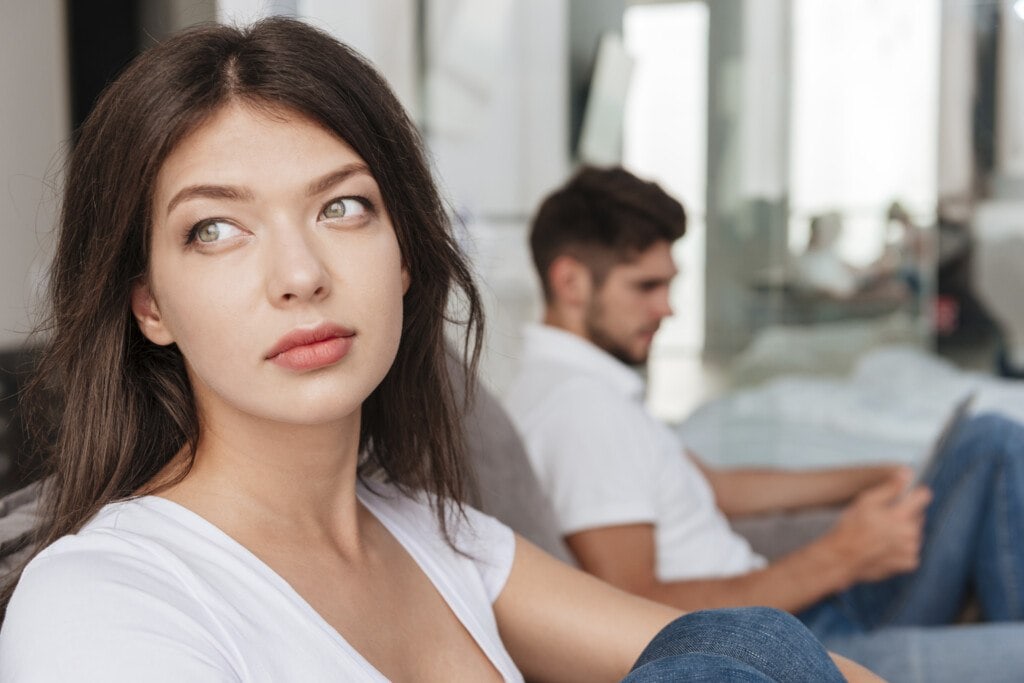 couple on a couch